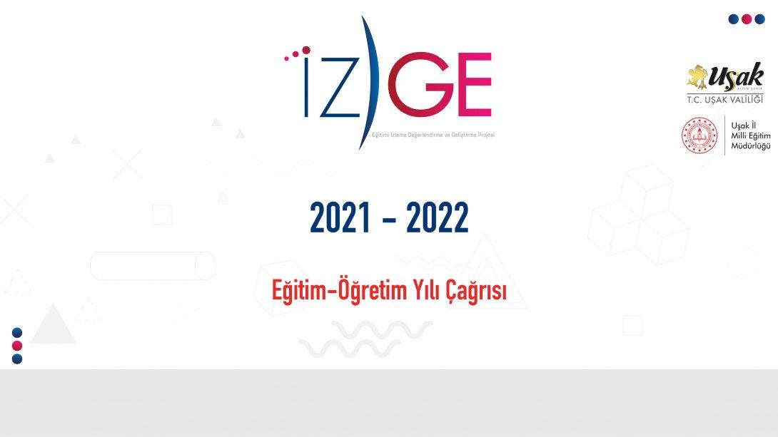 İZGE Projesi 2021 - 2022 Eğitim-Öğretim Yılı Çağrısı