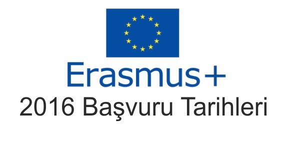 Erasmus+ 2016 Başvuru Tarihleri Yayınlandı