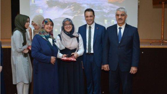 İl Milli Eğitim Müdürümüz Fevzi Çakmak Kız Anadolu İmam Hatip Lisesindeki Karne Törenine Katıldı
