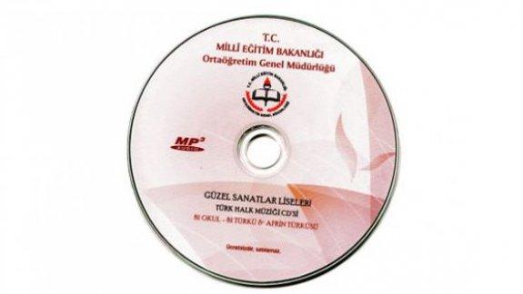 Güzel Sanatlar Liseleri Türk Halk Müziği CDsi Hazırlandı