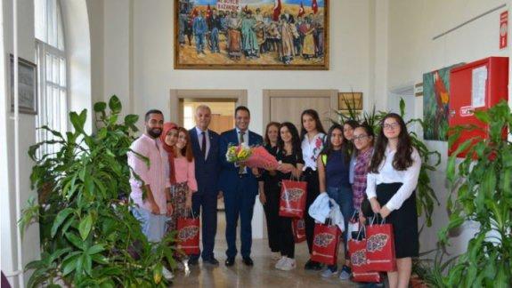 Türkiye Kardeşleri Yurt İçi Öğrenci Değişim Programı" Projesinden Müdürlüğümüze Ziyaret